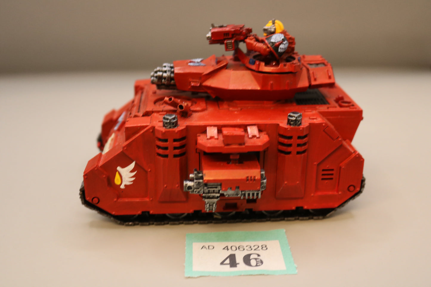 Baal Predator #46 Well Painted Blood Angels Space Marines Warhammer 40k
