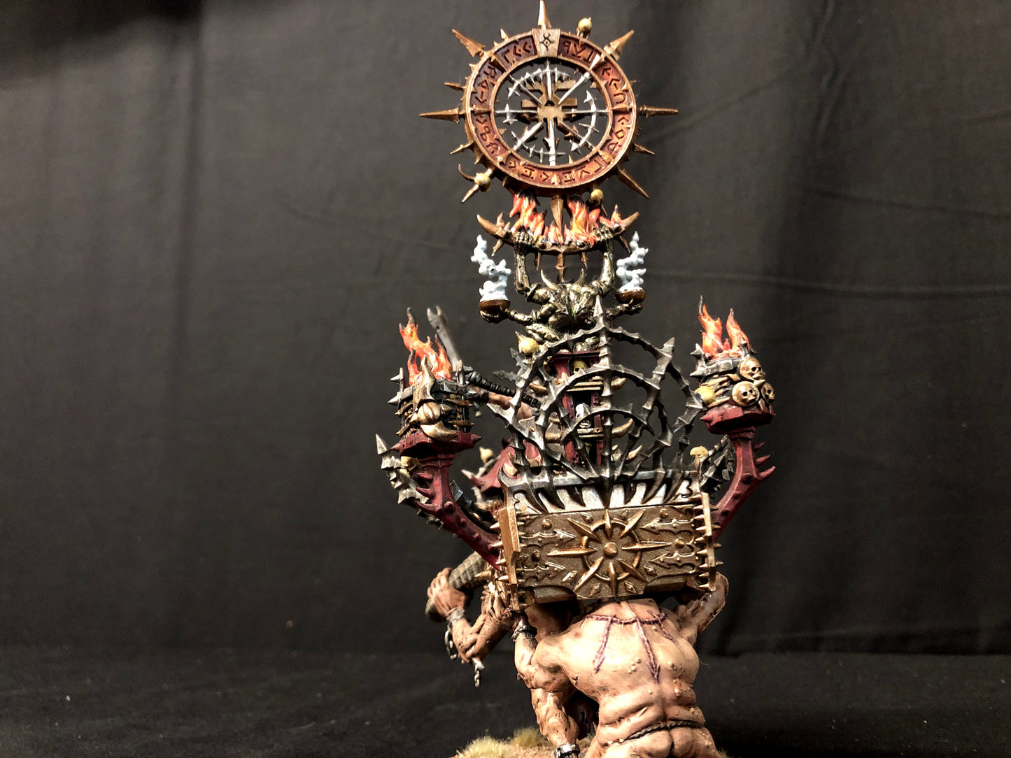 Chaos Warshrine #864 VERY Well Painted Slaves to Darkness AOS Warhammer 40k