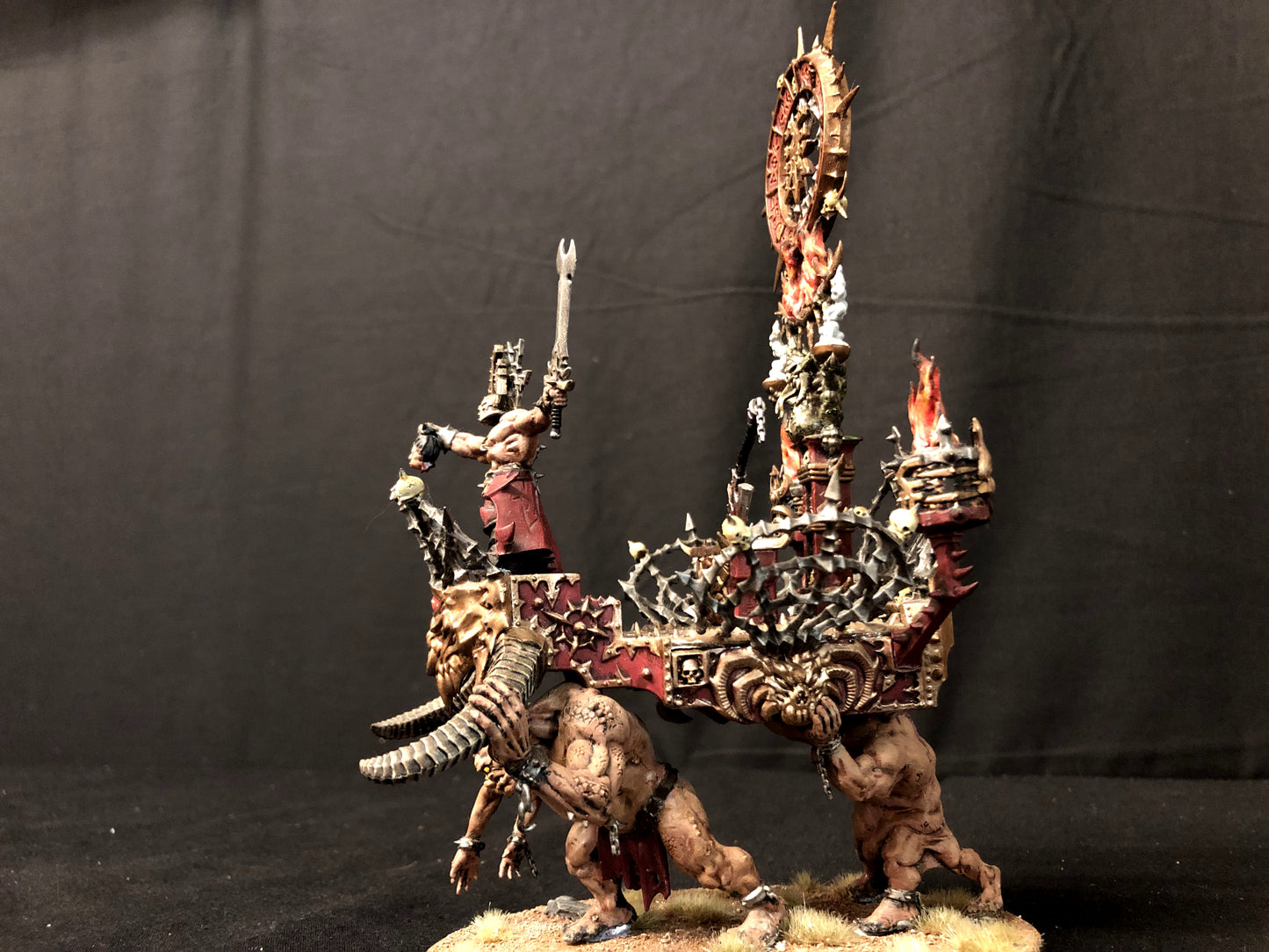 Chaos Warshrine #864 VERY Well Painted Slaves to Darkness AOS Warhammer 40k