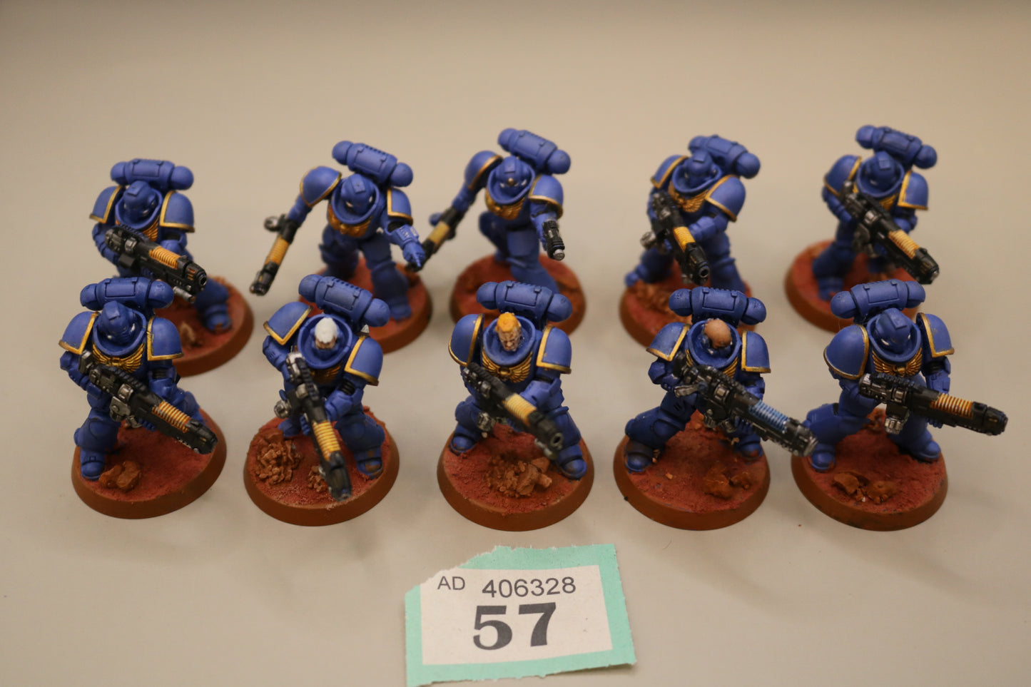 10x Primaris Hellblasters #57 Space Marines Warhammer 40k