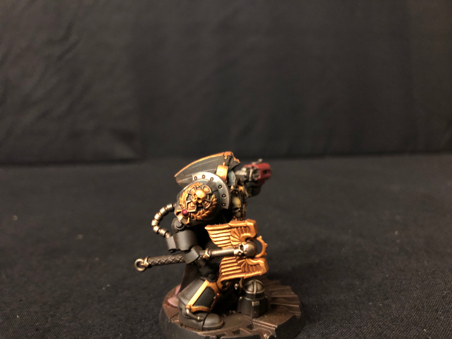 Chaplain Tarentus in Terminator Armour #776 VERY Well Painted Space Marines Warhammer 40k