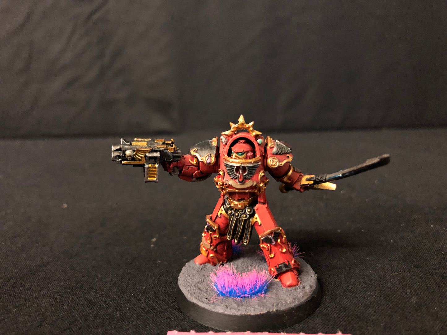 Blood Angels Legion Praetor in Tartaros Terminator Armour FORGEWORLD #779 VERY Well Painted Space Marines Warhammer 40k