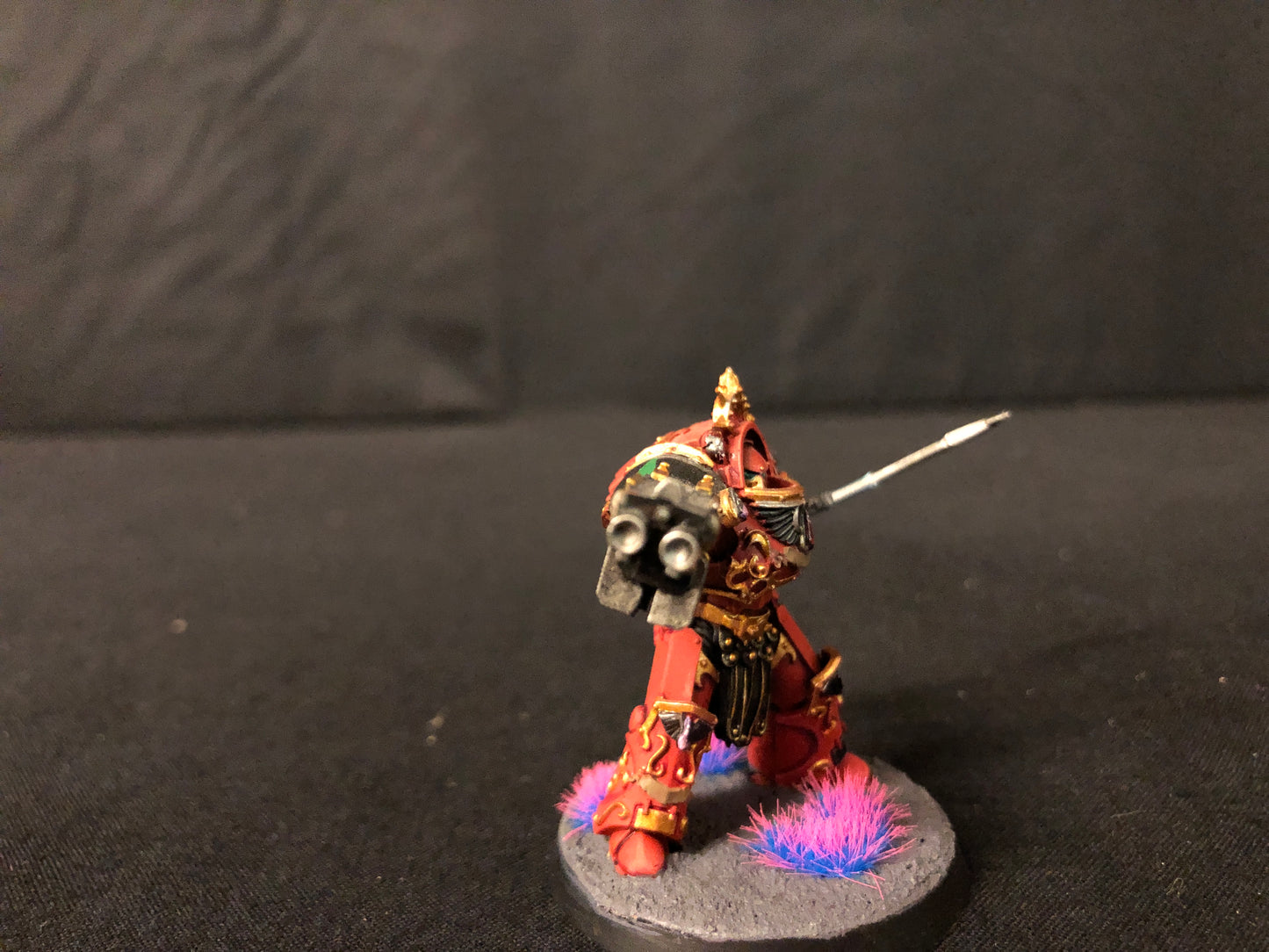 Blood Angels Legion Praetor in Tartaros Terminator Armour FORGEWORLD #779 VERY Well Painted Space Marines Warhammer 40k
