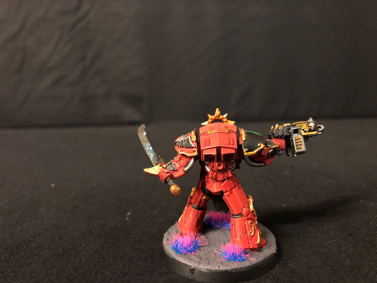 Blood Angels Legion Praetor in Tartaros Terminator Armour FORGEWORLD #779 VERY Well Painted Space Marines Warhammer 40k