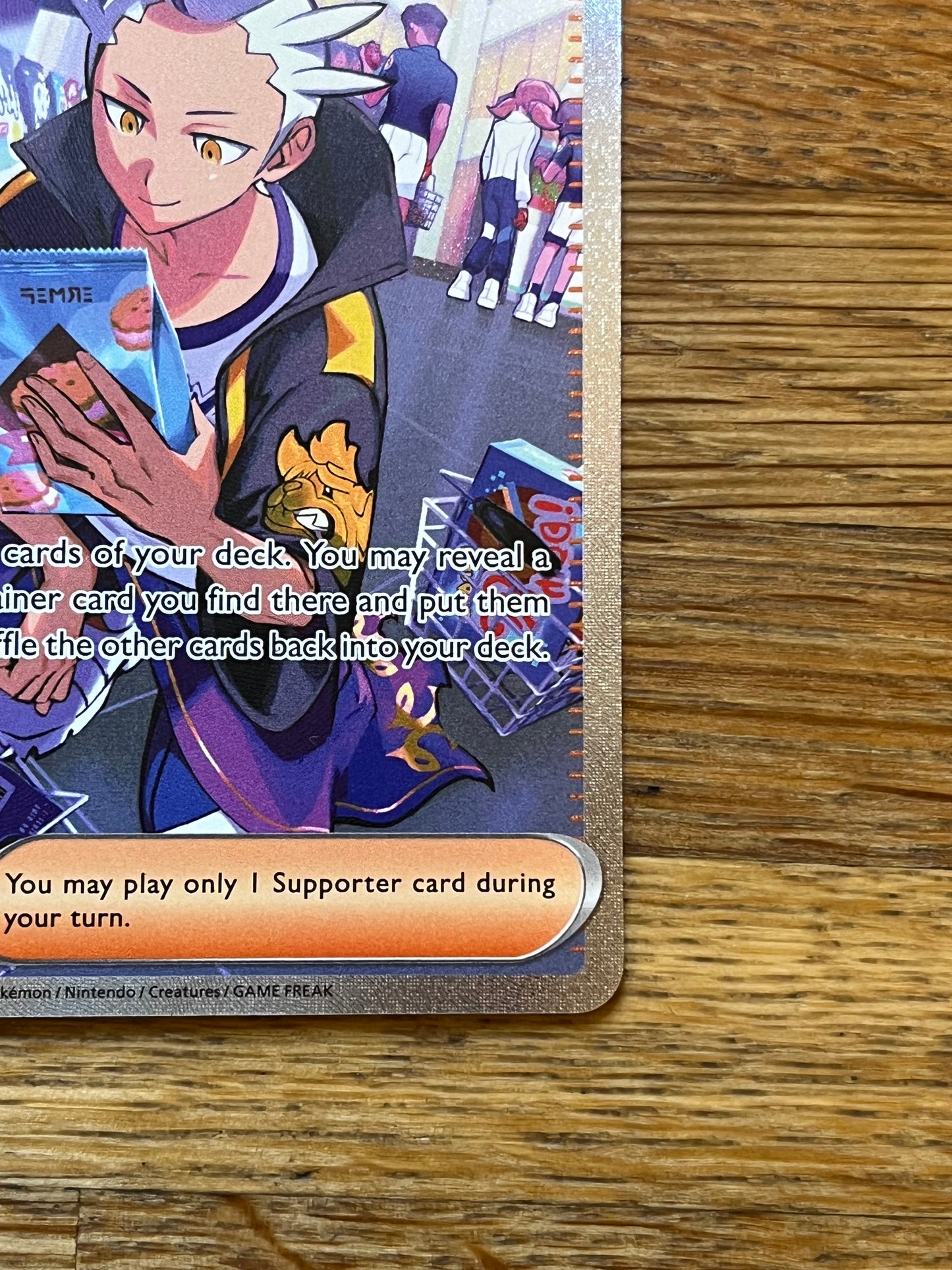 Drayton Special Illustration Rare 244/191 Surging Sparks NM Single Pokemon Card