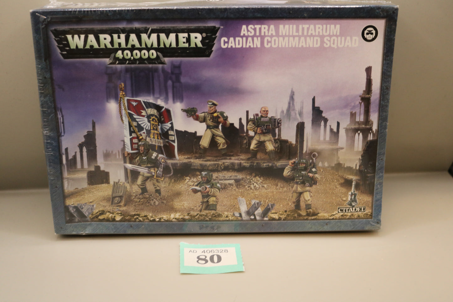 BNIB Cadian Command Squad #80 Astra Militarum Warhammer 40k