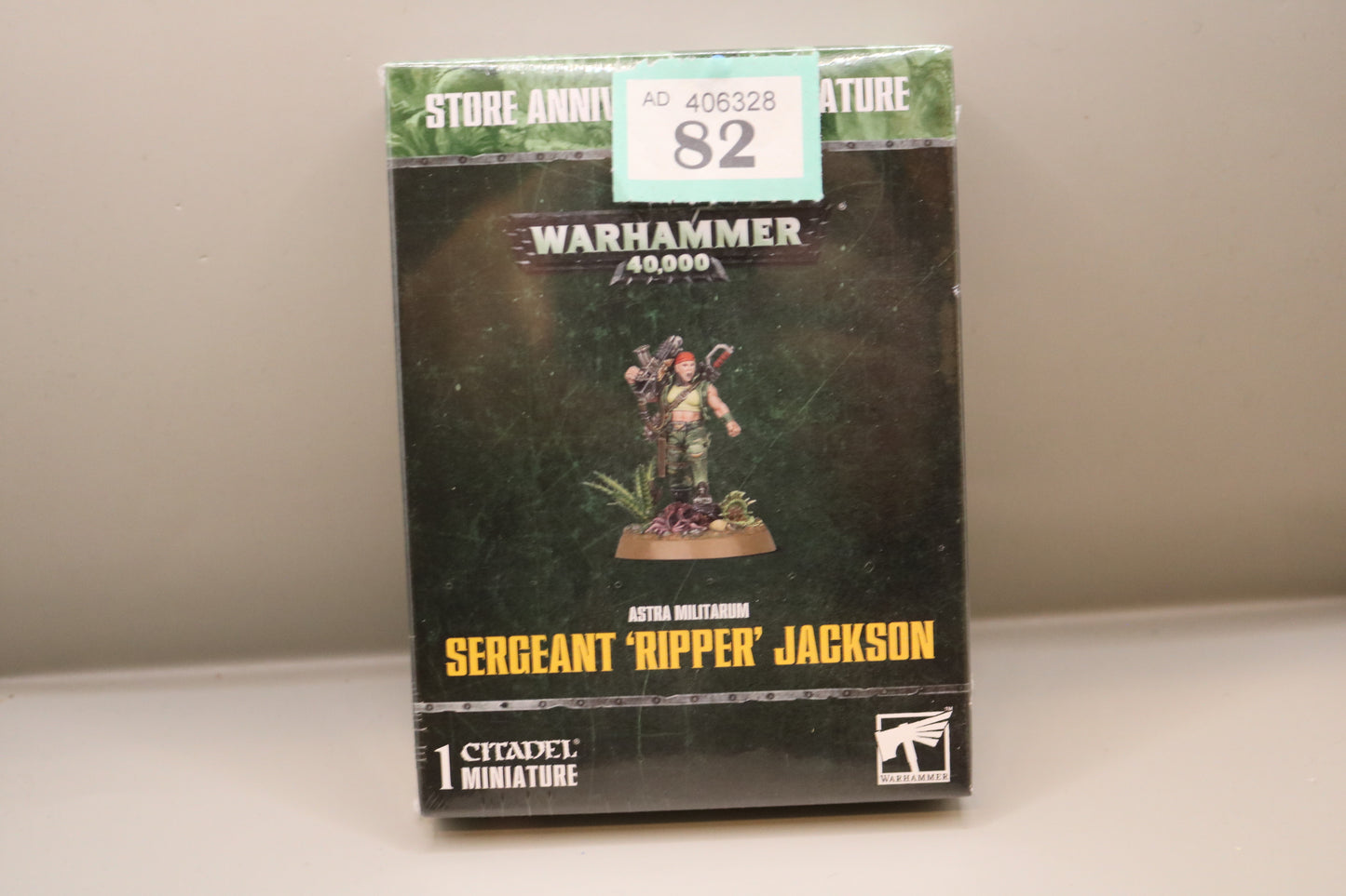 Sergeant Ripper Jackson OOP #82 Astra Militarum Warhammer 40k
