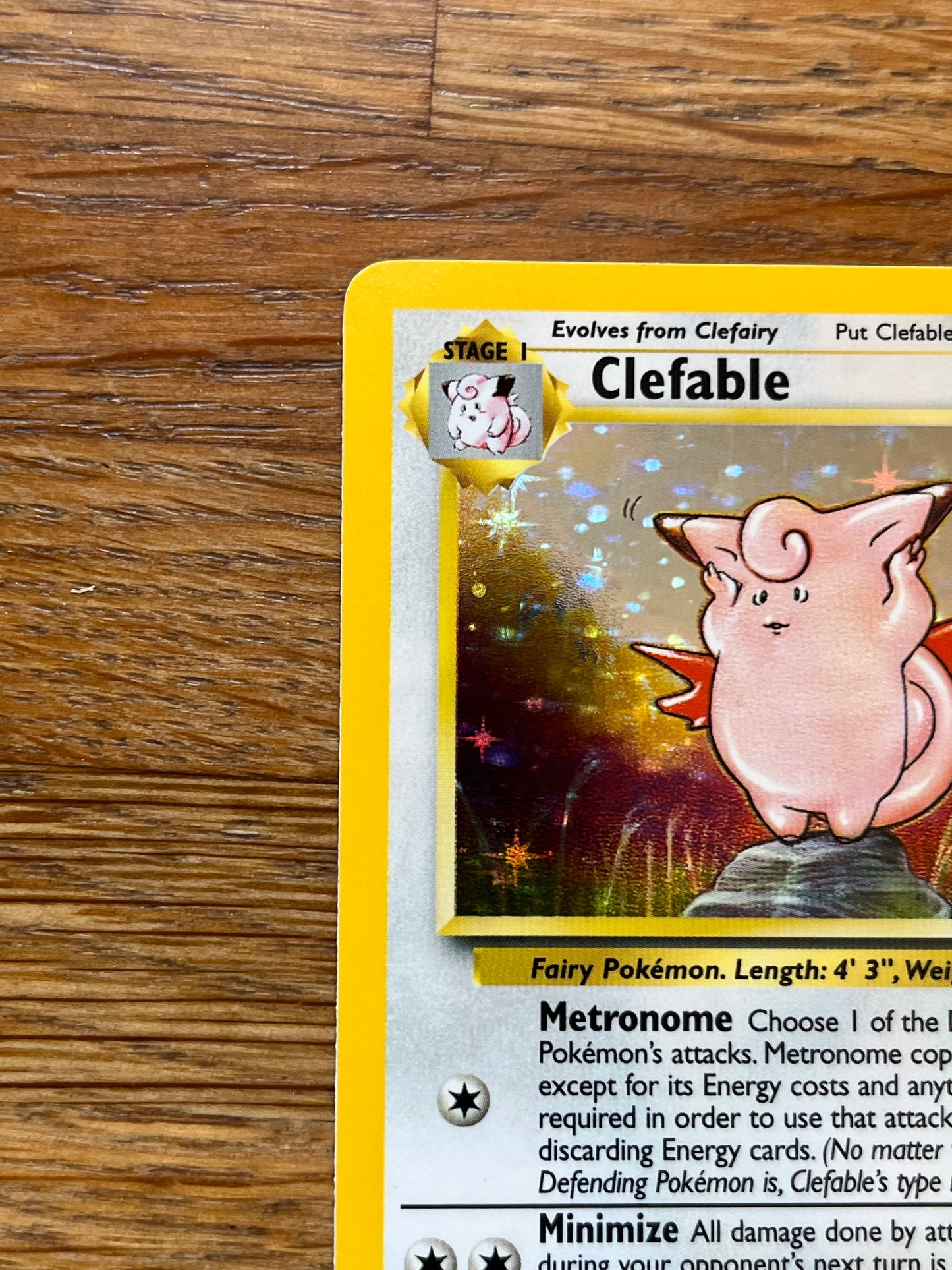 Clefable Holo 1/64 Jungle NM Single Pokemon Card