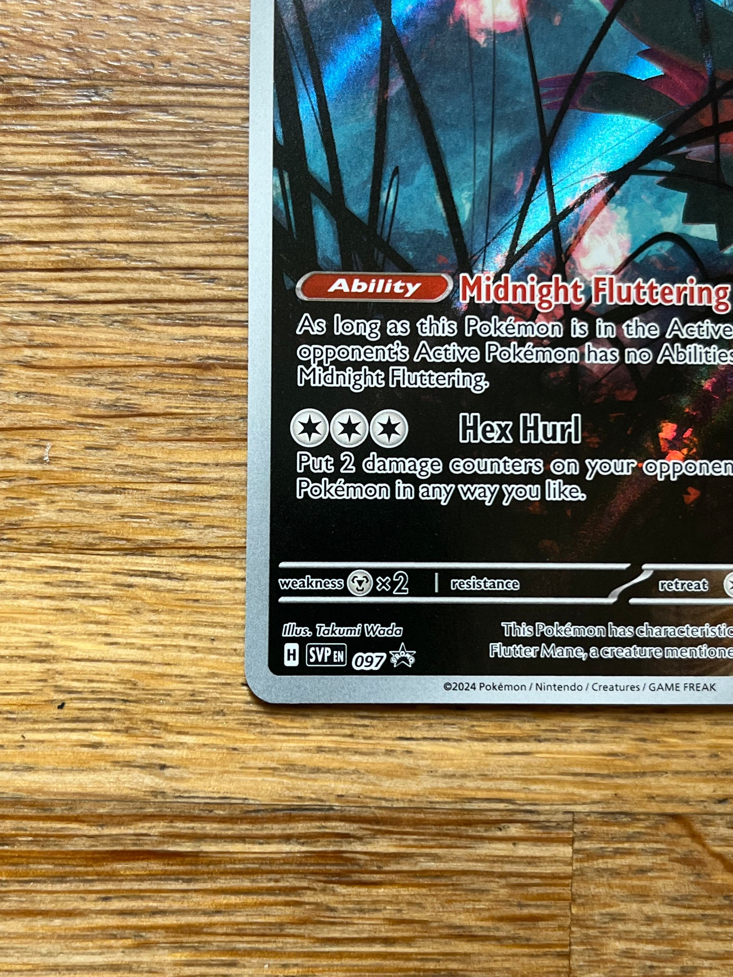 Flutter Mane SVP97 Black Star Promos NM Single Pokemon Card