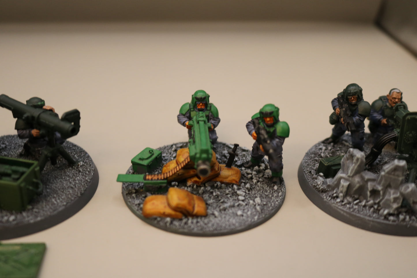 4x Heavy weapons Squad #106 Astra Militarum Warhammer 40k