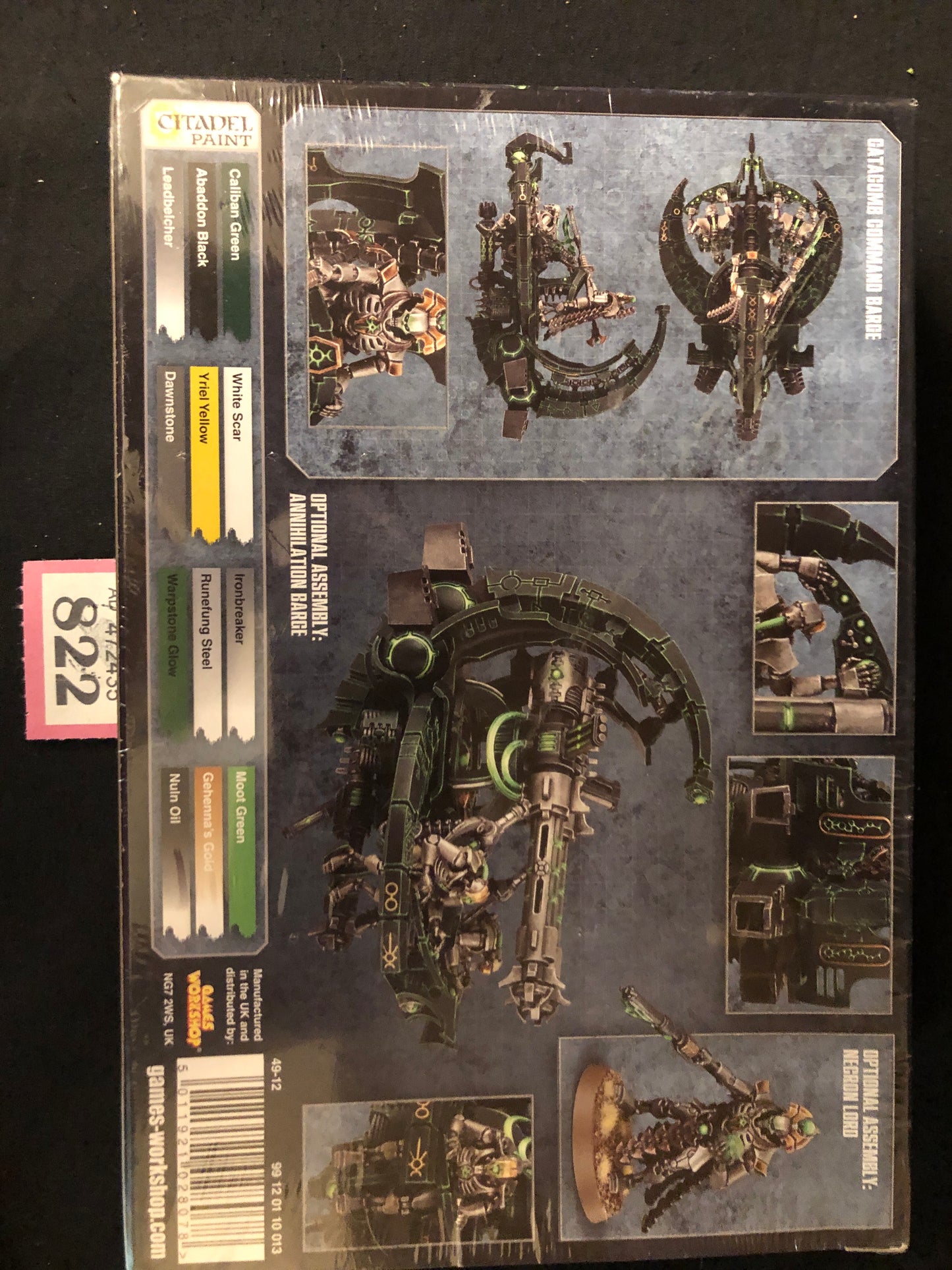 Catacomb Command Barge #822 Necrons BNIB Warhammer 40k