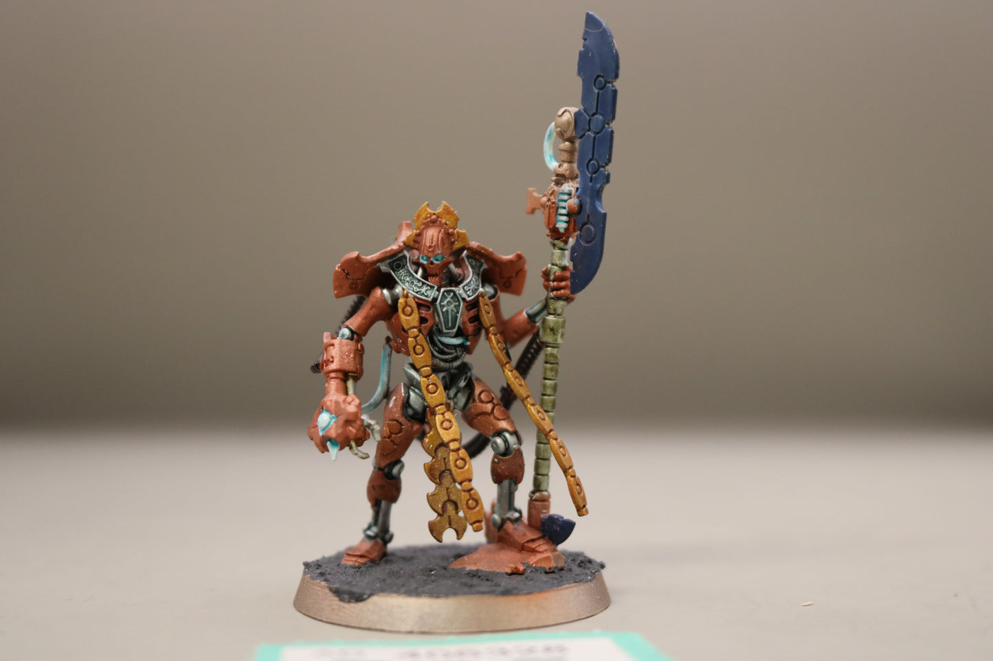 Overlord with Tachyon Arrow 515 Necrons Well Painted Warhammer 40k