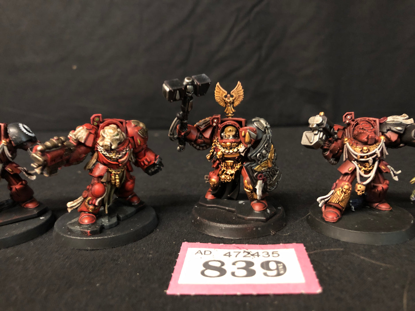 7x Blood Angels Terminator Squad #839 Space Marines Warhammer 40k