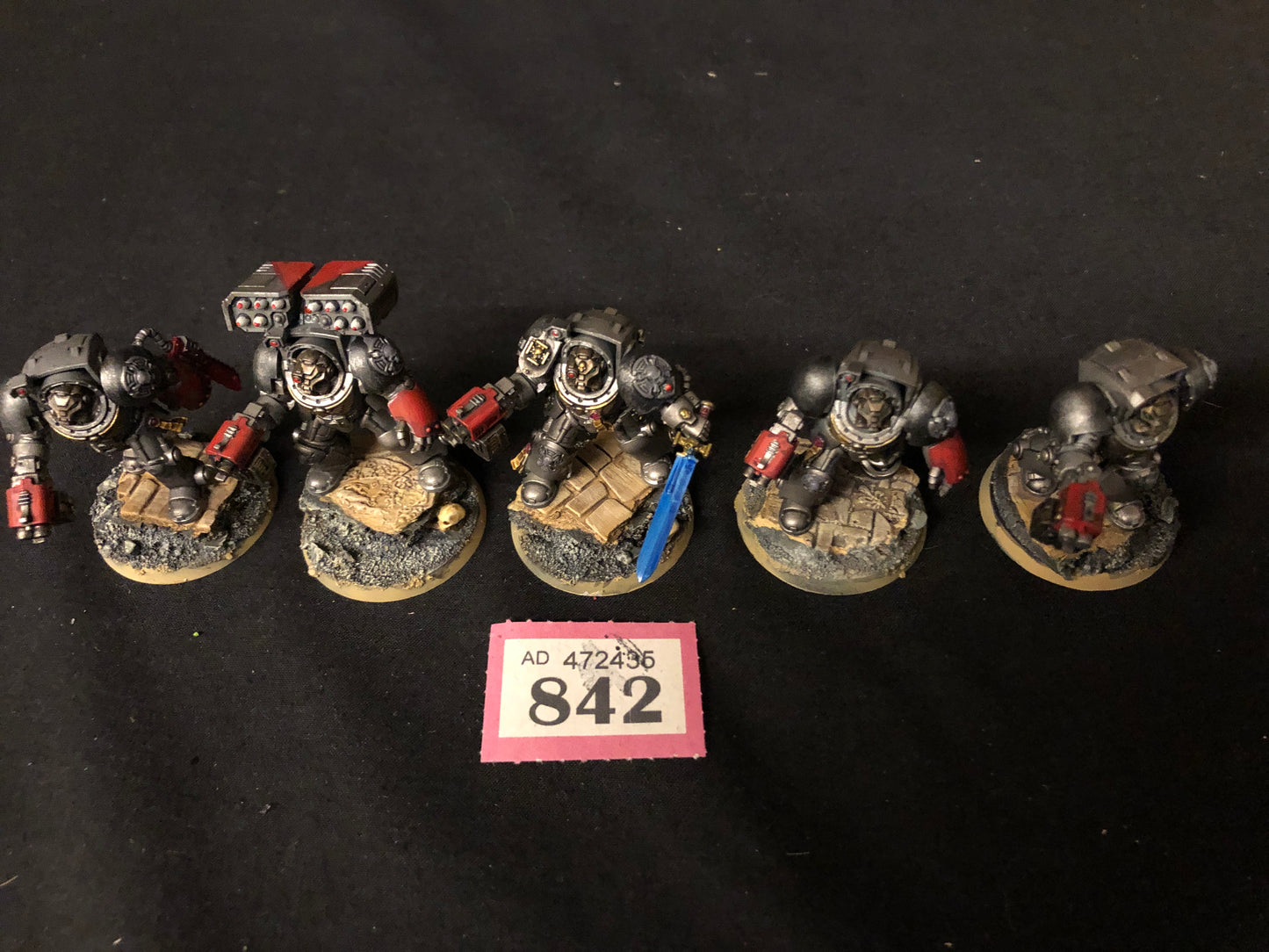 5x Primaris Terminators Squad #842 Space Marines Warhammer 40k