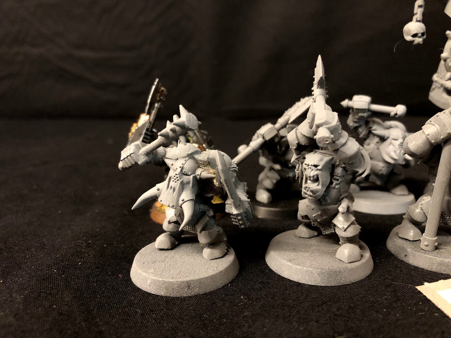 10x Black Orcs #950 Old World Warhammer 40k