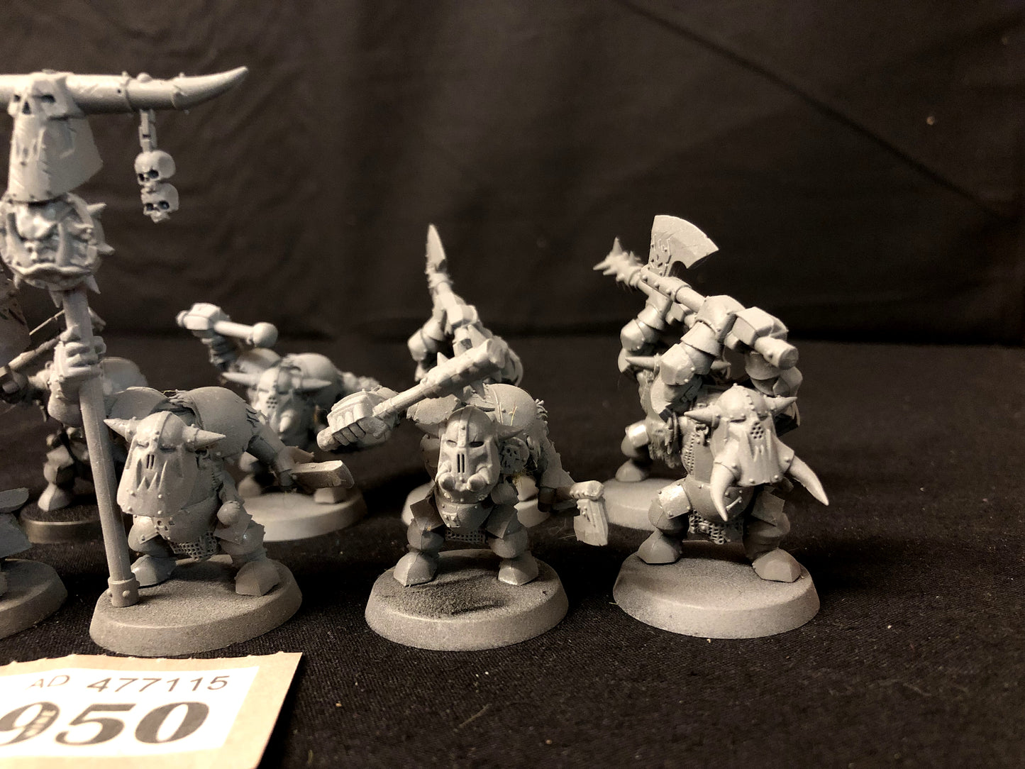 10x Black Orcs #950 Old World Warhammer 40k
