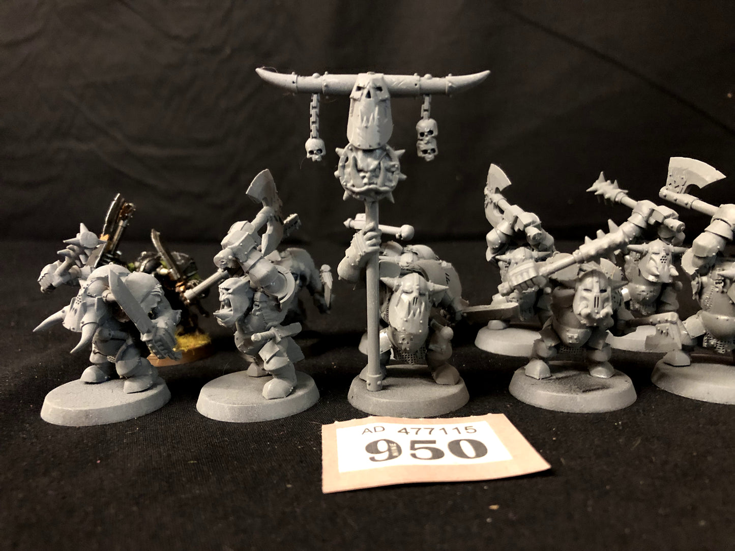10x Black Orcs #950 Old World Warhammer 40k