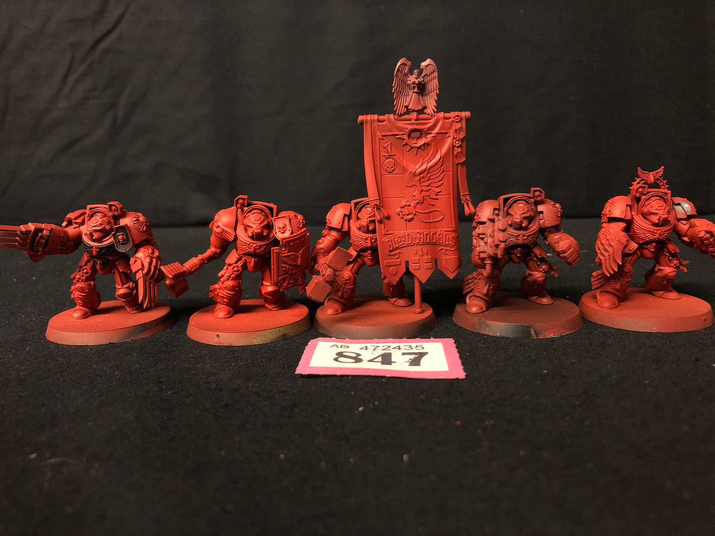 5x Blood Angels Terminator Squad #847 Space Marines Warhammer 40k