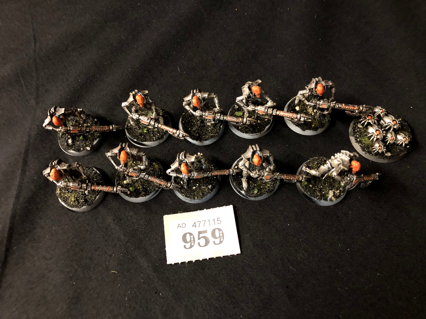 10x Warriors + 1x Scarabs #959 Well Painted Necrons Warhammer 40k