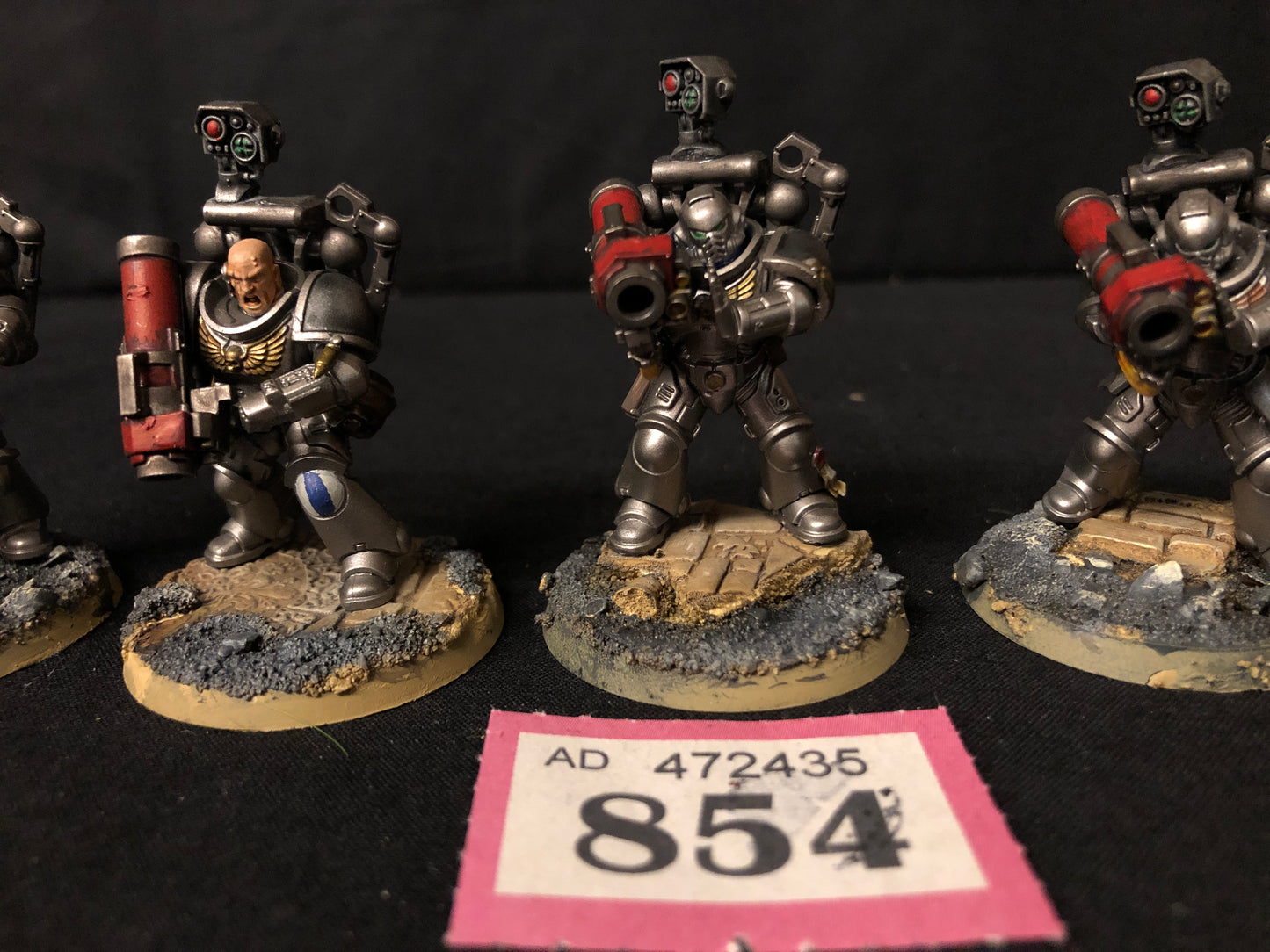 5x Missile Launcher Tactical Marines #854 Space Marines Warhammer 40k