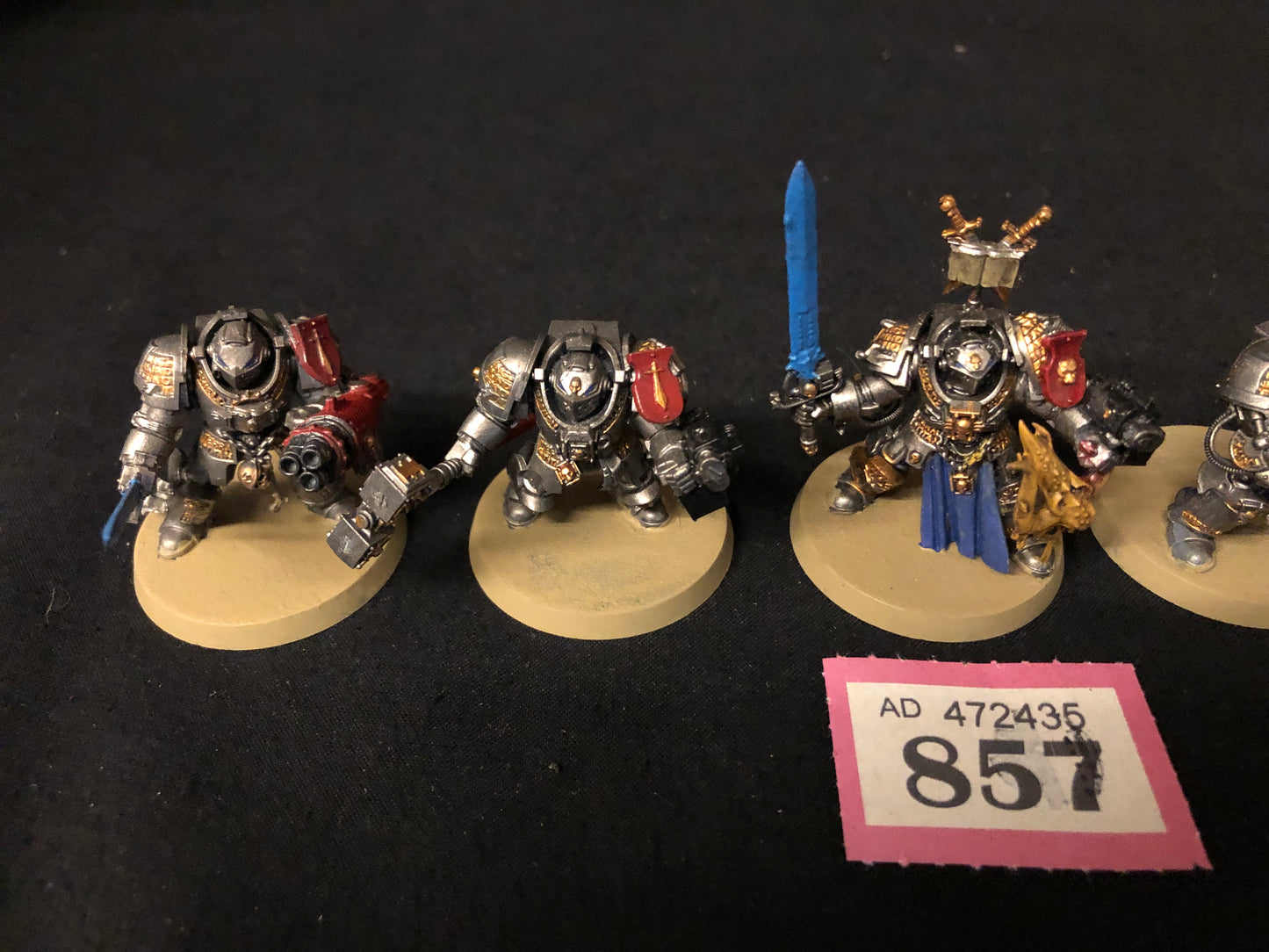 5x Grey Knights Terminator Squad #857 Space Marines Warhammer 40k