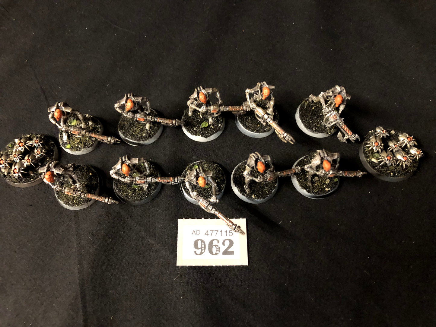 10x Warriors + 2x Scarabs #962 Well Painted Necrons Warhammer 40k