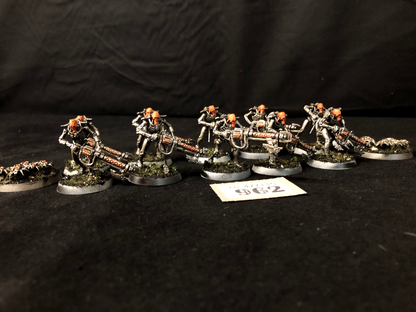 10x Warriors + 2x Scarabs #962 Well Painted Necrons Warhammer 40k