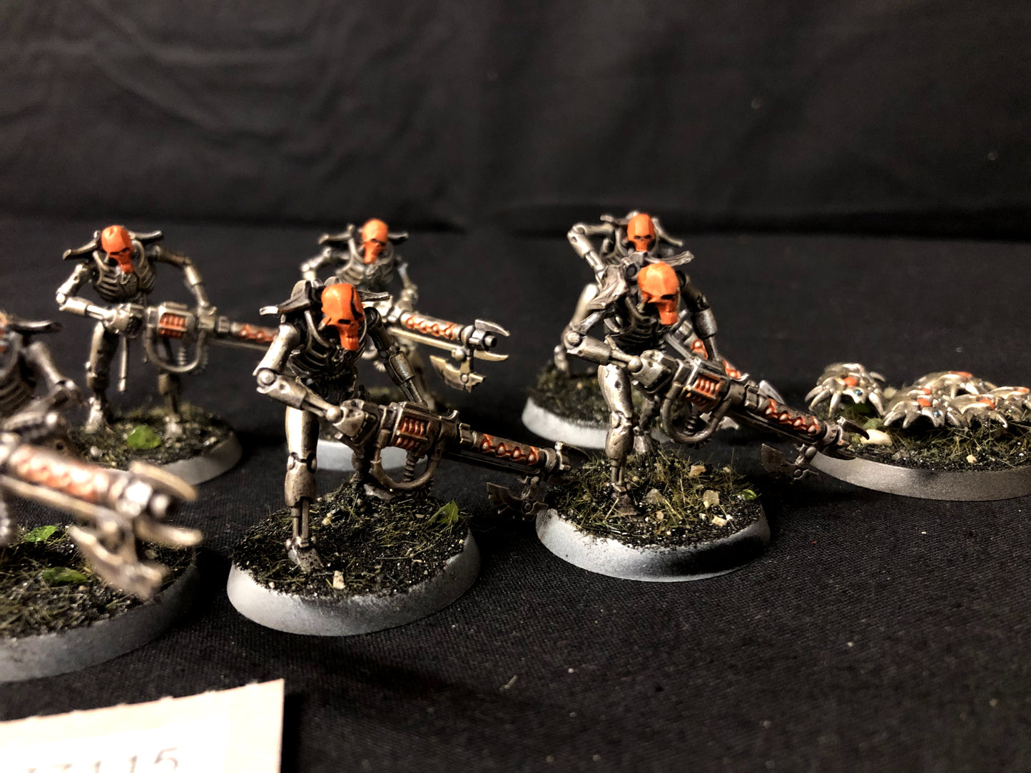 10x Warriors + 2x Scarabs #962 Well Painted Necrons Warhammer 40k