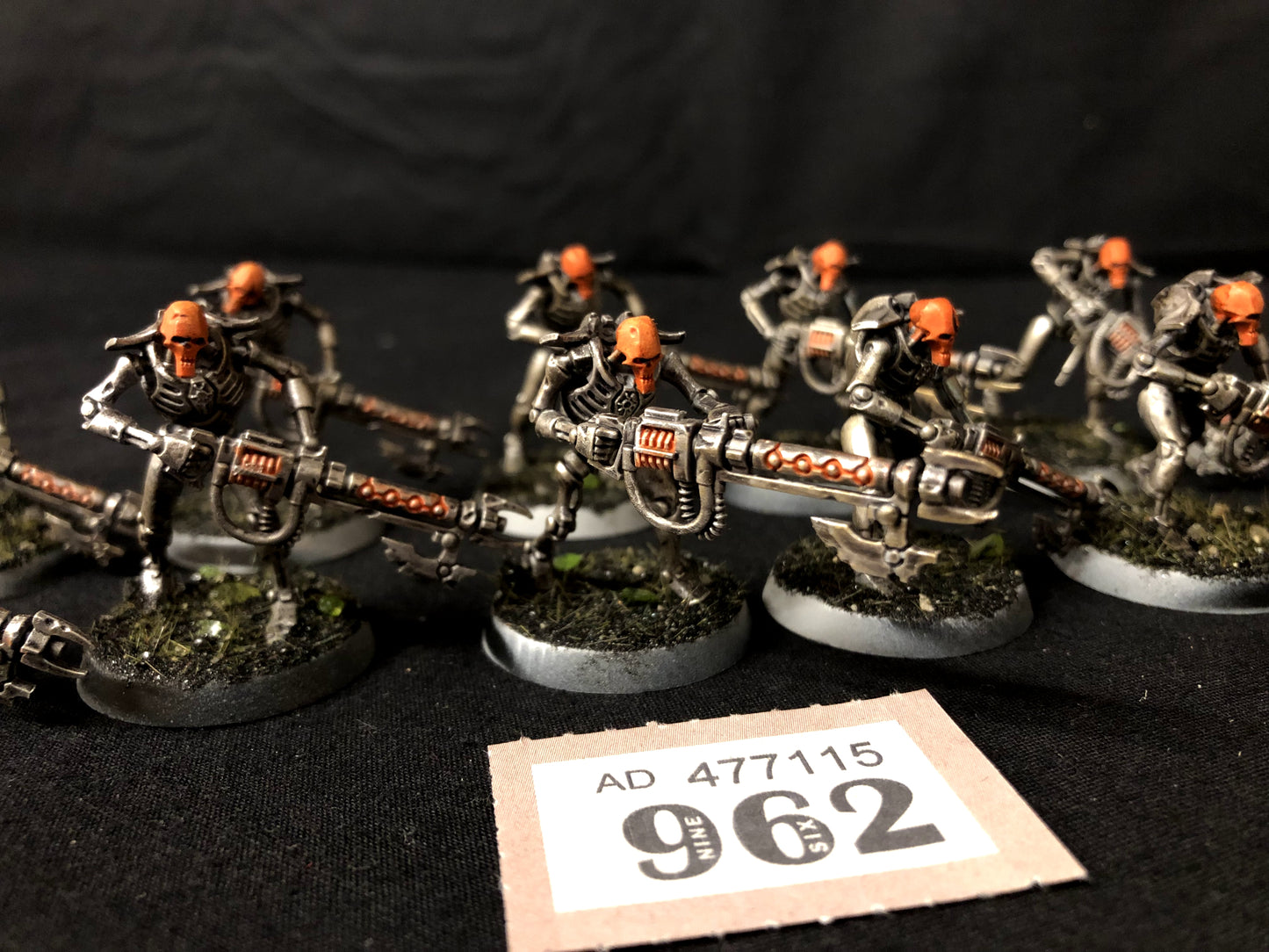 10x Warriors + 2x Scarabs #962 Well Painted Necrons Warhammer 40k