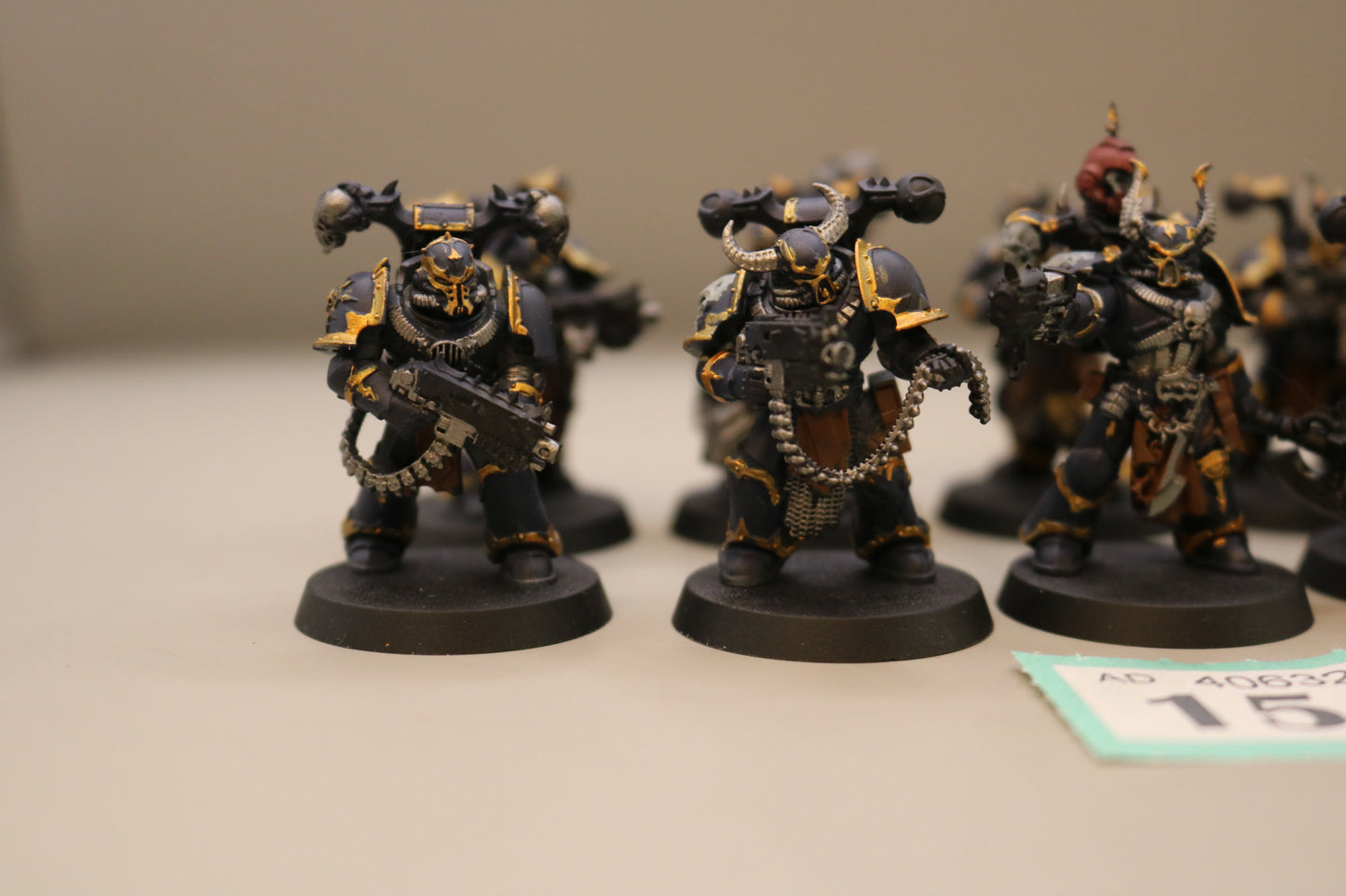10x Legionaires #154 Chaos Space Marines Warhammer 40k