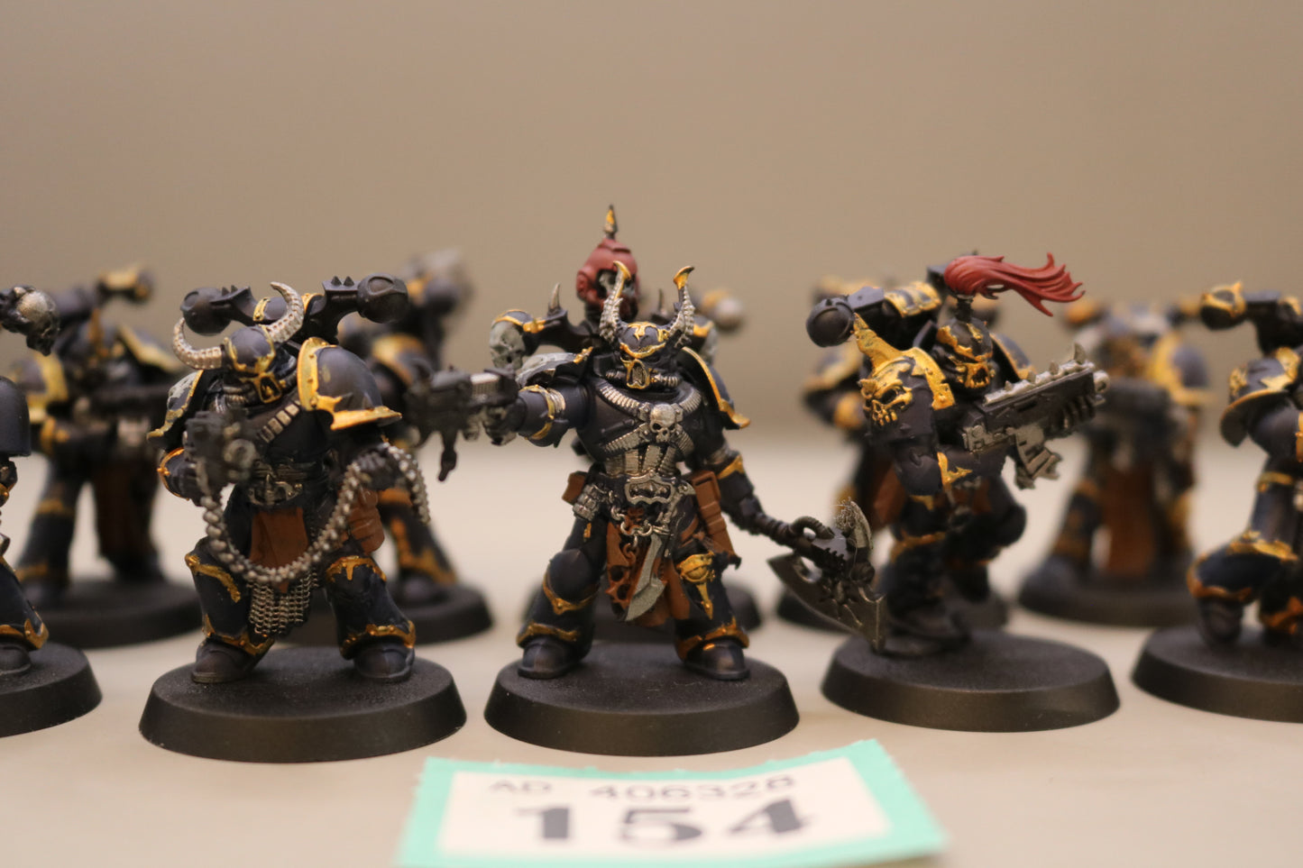 10x Legionaires #154 Chaos Space Marines Warhammer 40k