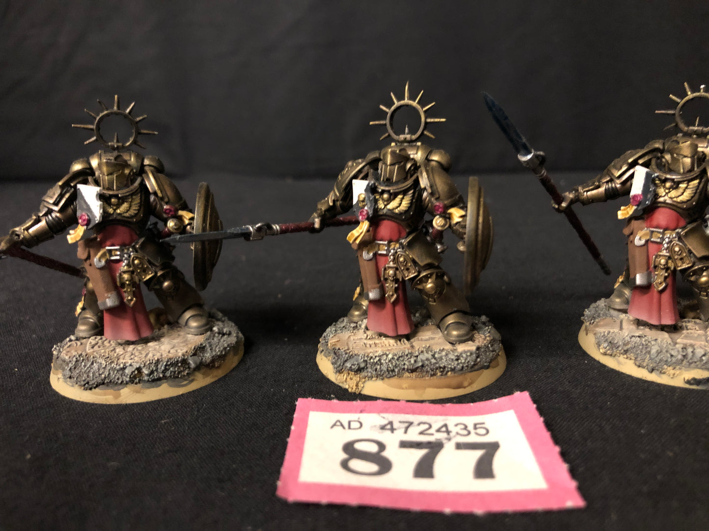 3x Primaris Bladeguard Veterans Custom #877 Well Painted Space Marines Warhammer 40k