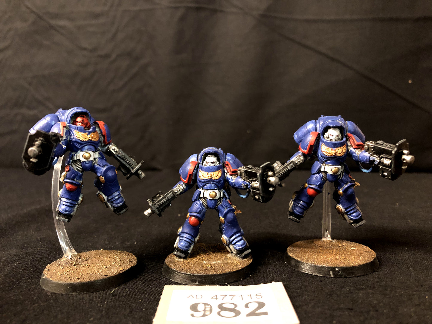 3x Primaris Inceptors #982 Space Marines Warhammer 40k