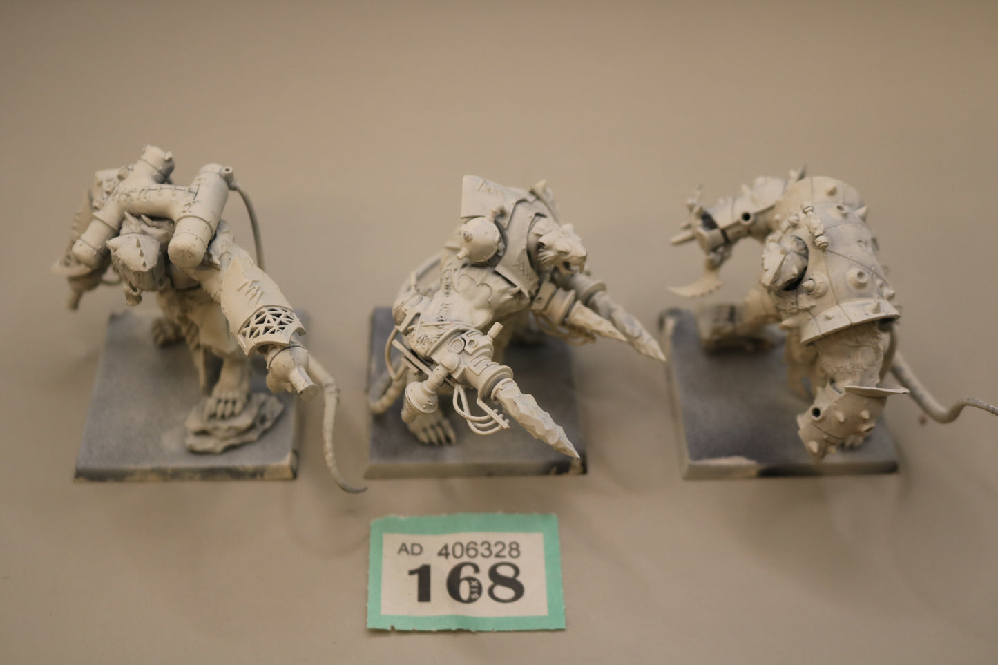 3x Rat Ogores #168 Skaven Warhammer 40k AOS