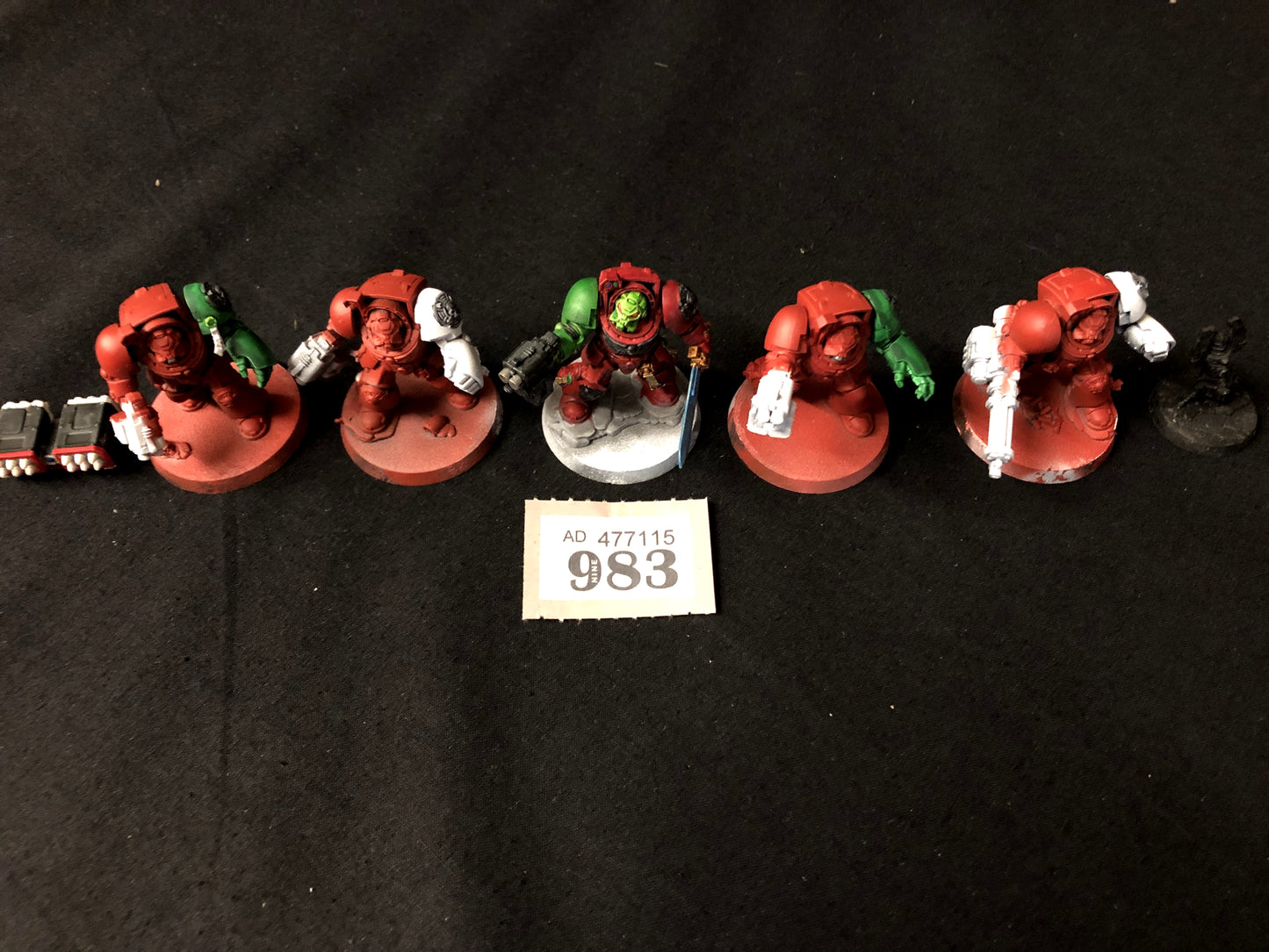 5x Primaris Terminator Squad #983 Space Marines Warhammer 40k