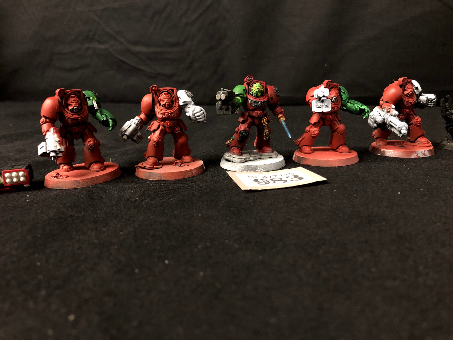 5x Primaris Terminator Squad #983 Space Marines Warhammer 40k