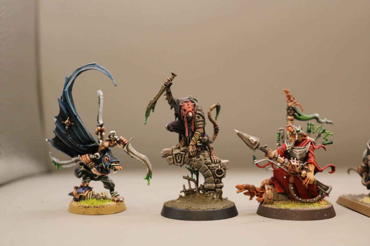 Various Skaven Units Lord of HQ's #169 Well Painted Skaven Warhammer 40k AOS
