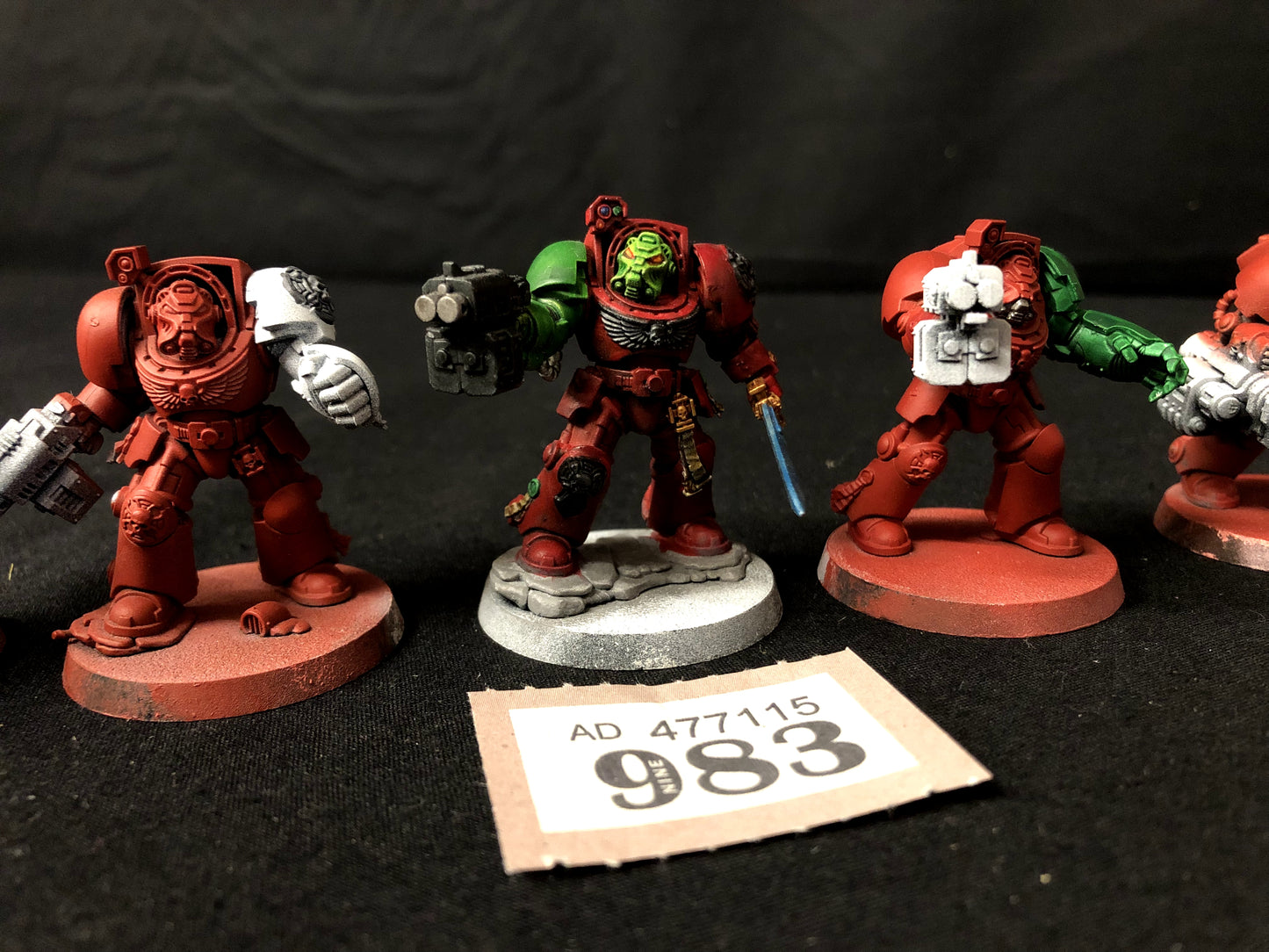 5x Primaris Terminator Squad #983 Space Marines Warhammer 40k