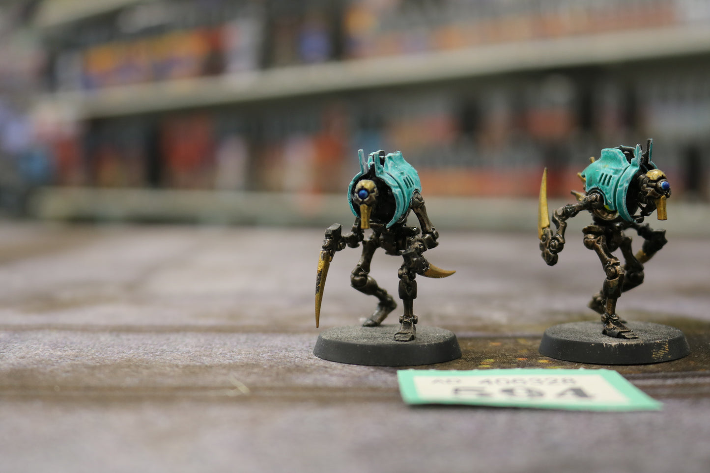 2x Cryptothralls 594 Necrons Well Painted Warhammer 40k