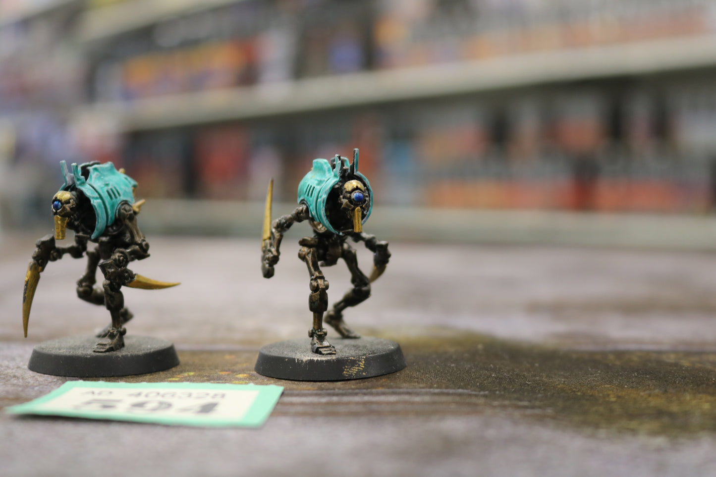 2x Cryptothralls 594 Necrons Well Painted Warhammer 40k