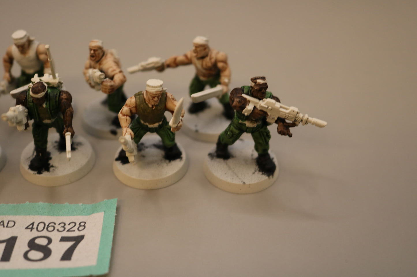 9x Catachan Jungle Fighters #187 Astra Militarum Warhammer 40k