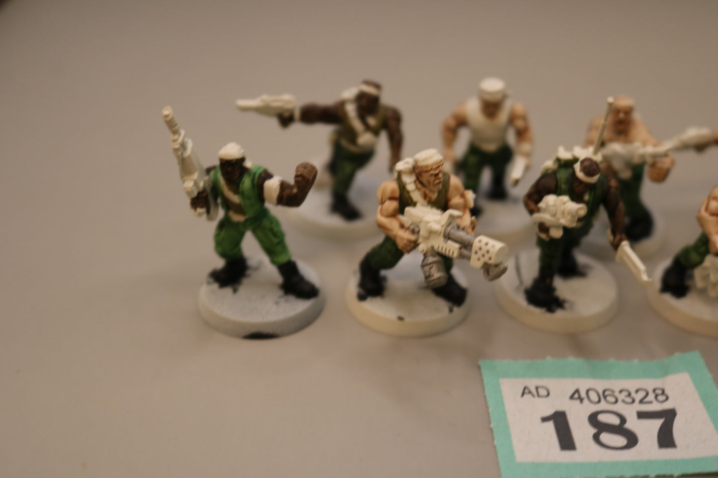 9x Catachan Jungle Fighters #187 Astra Militarum Warhammer 40k