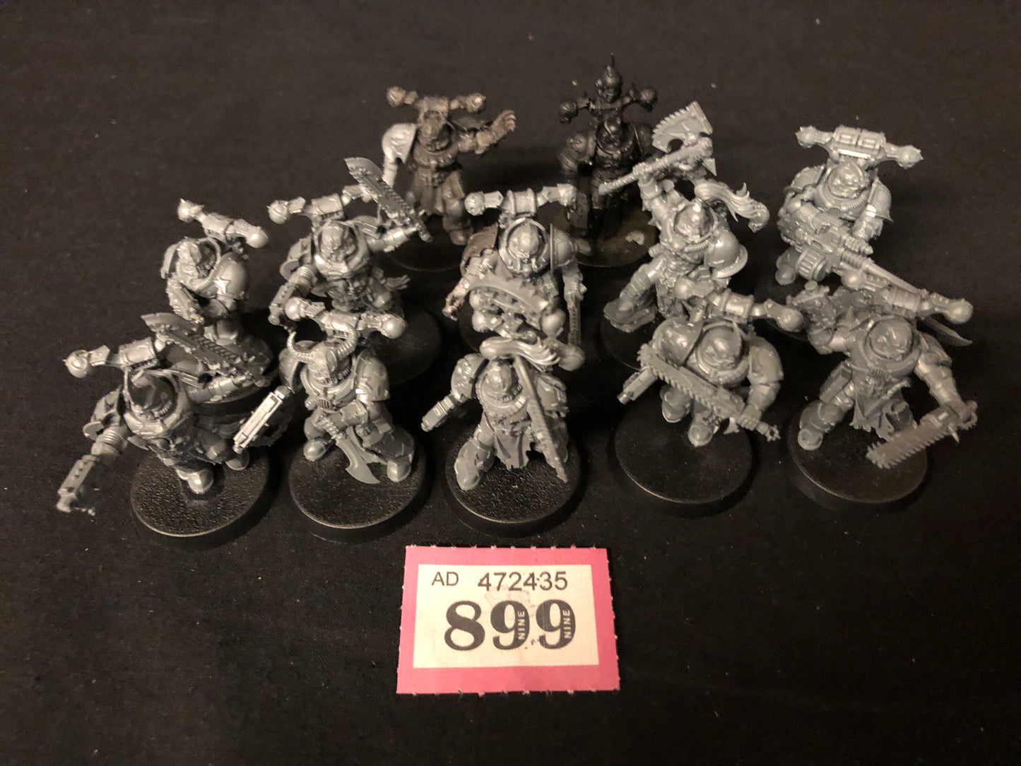 12x Legionnaires Chaos Space Marines #899 Chaos Space Marines Warhammer 40k