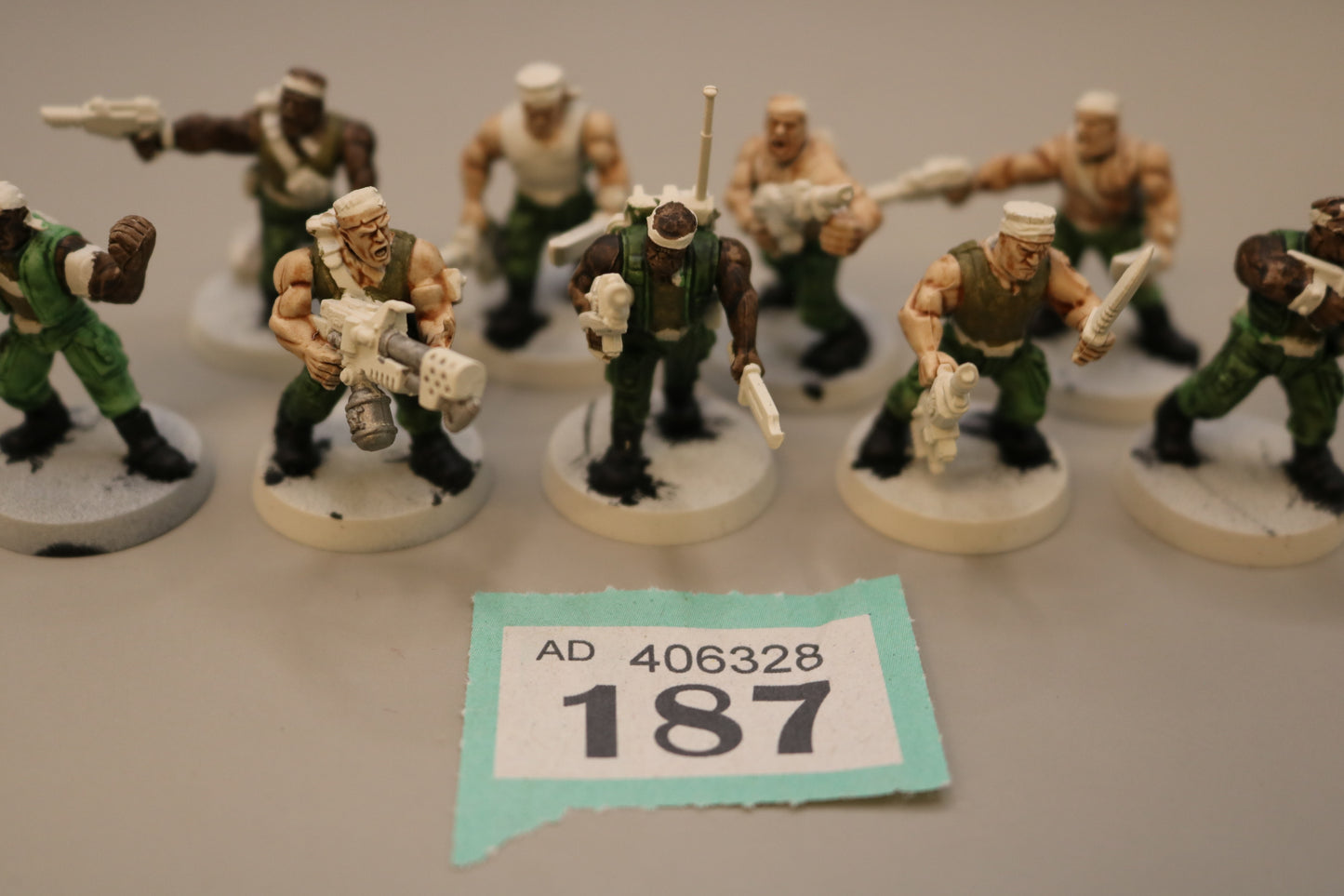9x Catachan Jungle Fighters #187 Astra Militarum Warhammer 40k