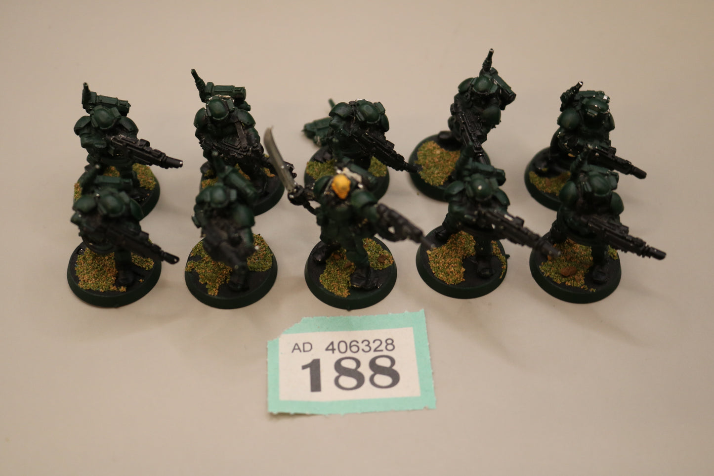 10x Kasrkin OOP METAL #188 Astra Militarum Warhammer 40k