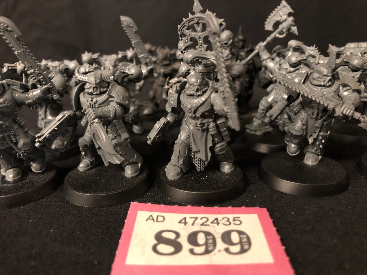 12x Legionnaires Chaos Space Marines #899 Chaos Space Marines Warhammer 40k