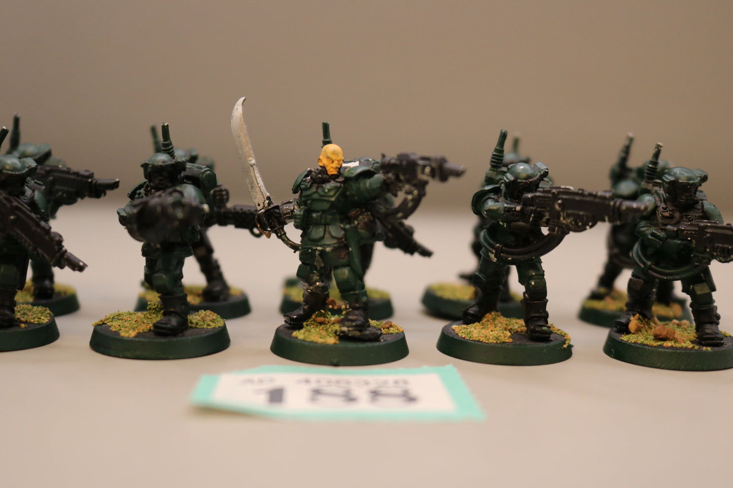 10x Kasrkin OOP METAL #188 Astra Militarum Warhammer 40k