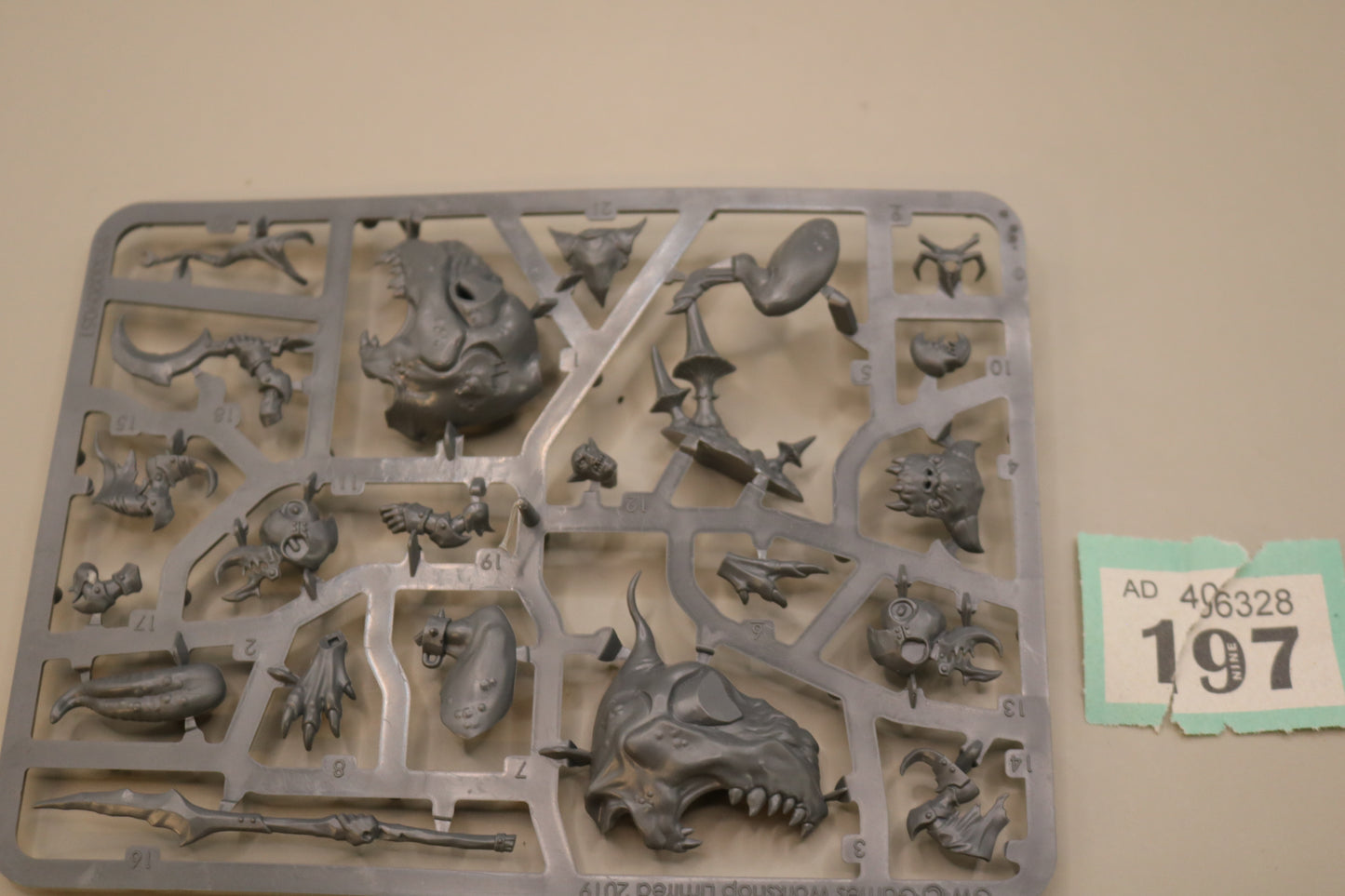 Loonboss on Giant Cave Squig #197 Gloomspite Gitz Warhammer 40k AOS