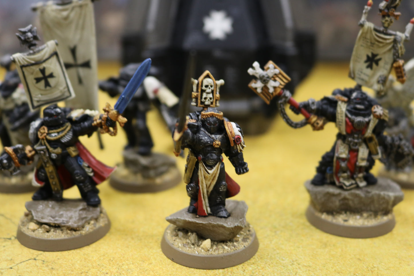 Black Templars Army Very Well Painted Space Marines Warhammer 40k
