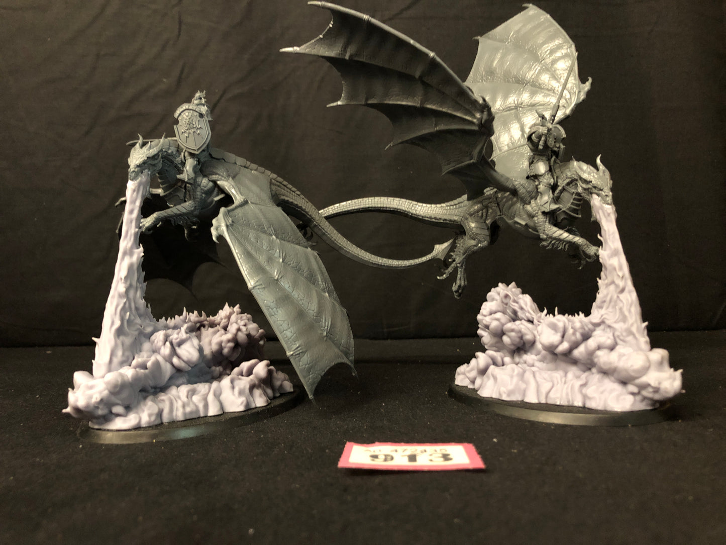 2x Stormdrake Guard #913 Custom Bases Stormcast Eternals AOS Warhammer 40k